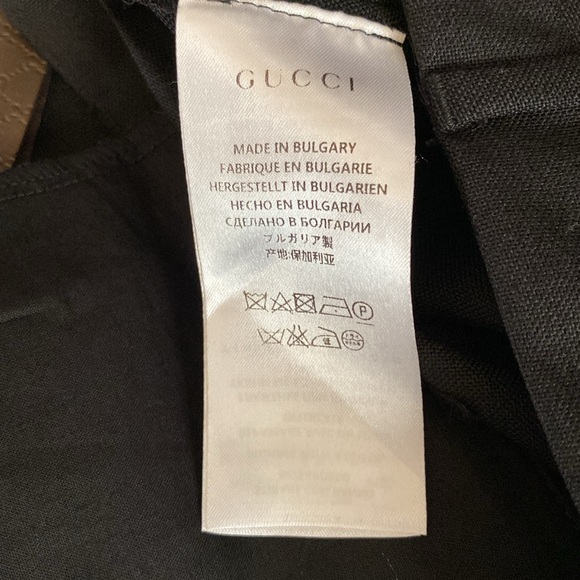 Gucci Uniform Trousers Black Wool Mohair SZ 44 NEW - Picture 13 of 15